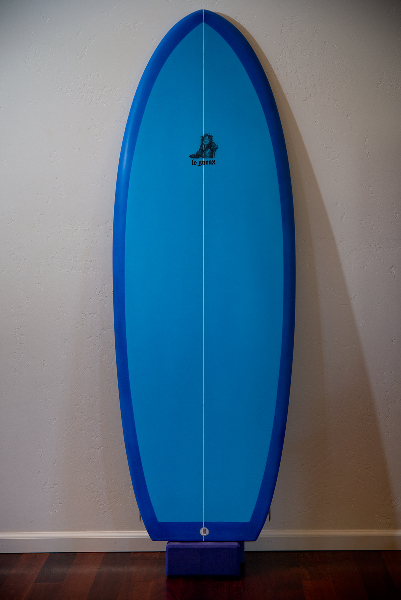 Le Gueux by Shaper Ted Heople of The Surf Boards. Le Gueux by Shaper Ted Heople of The Surf Boards.